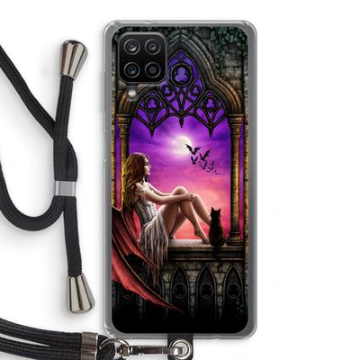 Kinderen van de nacht: Samsung Galaxy A12 Transparant Hoesje met koord