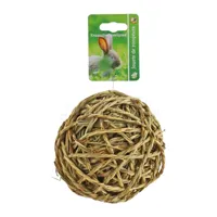 Boon Knaagdierspeelgoed Bal Bel Naturel Ø14cm