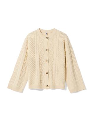 HEMA Damesvest Henna Gebroken Wit (gebroken wit)