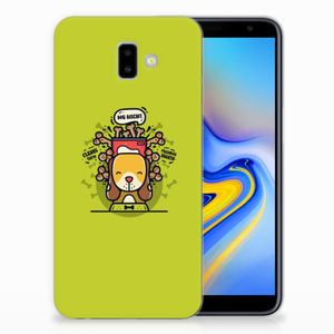 Samsung Galaxy J6 Plus (2018) Telefoonhoesje met Naam Doggy Biscuit