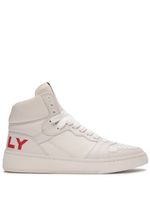 Bally baskets montantes en cuir - Blanc - thumbnail