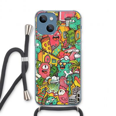 Vexx City: iPhone 13 Transparant Hoesje met koord