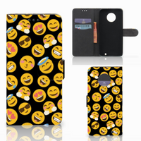 Motorola Moto G6 Plus Telefoon Hoesje Emoji - thumbnail