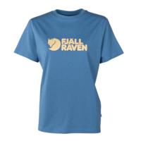 Fjällräven Dames T-Shirt Logo Tee W, dawn blue, Maat: M