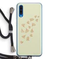 Falling Leaves: Samsung Galaxy A50 Transparant Hoesje met koord