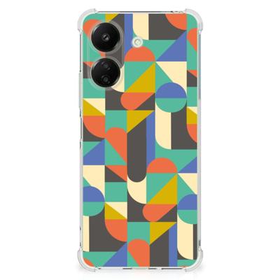Xiaomi Redmi 13C 4G Doorzichtige Silicone Hoesje Funky Retro Xiaomi Redmi 13C 4G Doorzichtige Silicone Hoesje Funky Retro