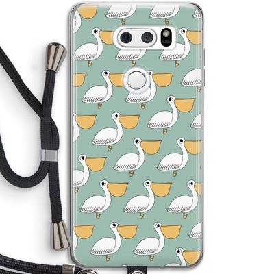 Pelican: LG V30 Transparant Hoesje met koord