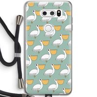 Pelican: LG V30 Transparant Hoesje met koord