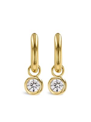 Pragnell créoles Sundance en or 18ct pavées de diamants