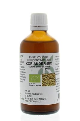 Coriandrum sativum / koriander tinctuur bio