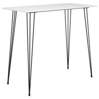 Bartafel 120x60x105 cm wit