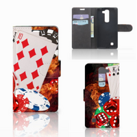 LG Magna | G4C Wallet Case met Pasjes Casino - thumbnail