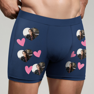 Boxershorts - Blauw - L