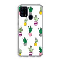 Sanseveria: Samsung Galaxy M31 Transparant Hoesje