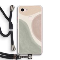Geo #6: Pixel 3 XL Transparant Hoesje met koord