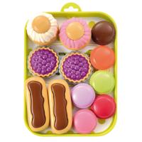 Ecoiffier dienblad met koekjes