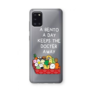 Bento a day: Samsung Galaxy A31 Transparant Hoesje