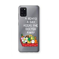 Bento a day: Samsung Galaxy A31 Transparant Hoesje