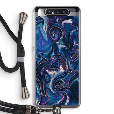 Mirrored Mirage: Samsung Galaxy A80 Transparant Hoesje met koord