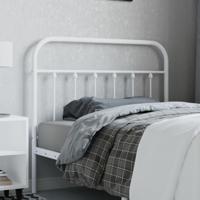 Hoofdbord metaal wit 107 cm