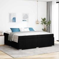 Bedframe Zwart 200 x 200 cm Stof