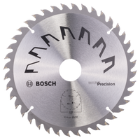 Bosch Accessoires Cirkelzaagblad Precision 180X2X30/20,T40 - 2609256861