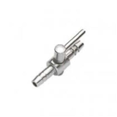 Europond Messing Luchtverdeler met Regelkraan voor Vijver - 1 Uitgang, 4mm Slang-Compatible