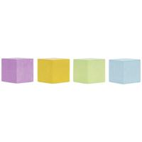 Magnetoplan Magneet Cube (l x b x h) 20 x 20 x 20 mm Roze, Lichtoranje, Lichtgroen, Lichtblauw 4 stuk(s) 16653410