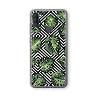 Geometrische jungle: Samsung Galaxy A11 Transparant Hoesje Geometrische jungle: Samsung Galaxy A11 Transparant Hoesje