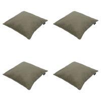 Sierkussen 50x50 Taupe eco-natuur buitenafwerking (4 stuks) Madison - Madison