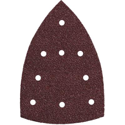 Schuurbladen 100 x 150 mm, P 180, 9 gaten, met klittenbandbevestiging (SMA) Metabo 635210000