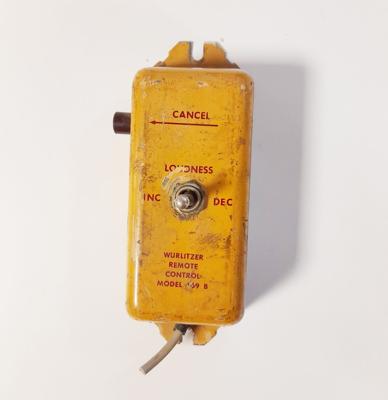 Wurlitzer Afstandsbediening 169B - Zonder Achterplaatje