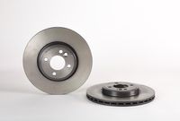 Remschijf COATED DISC LINE BREMBO, Remschijftype: Binnen geventileerd, u.a. für Mini