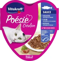 Vitakraft Poésie Création koolvis, pasta & tomatensaus 85g
