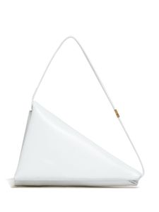 Marni sac porté épaule Prisma Triangle en cuir - Blanc