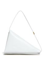 Marni sac porté épaule Prisma Triangle en cuir - Blanc - thumbnail