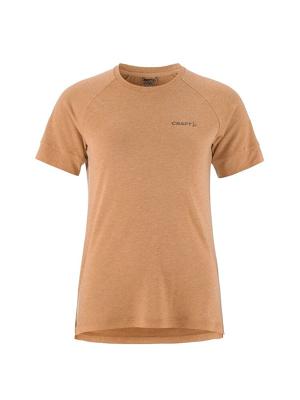 Craft Adv Trail Wool ondershirt korte mouw oranje dames Craft Adv Trail Wool ondershirt korte mouw oranje dames