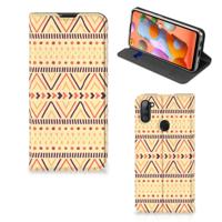 Samsung Galaxy M11 | A11 | Hoesje met Magneet | Aztec Yellow
