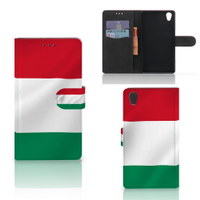 Sony Xperia L1 Bookstyle Case Hongarije - thumbnail
