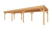 Buitenverblijf SUBLIME Plat dak - 1100x350 cm- Plat dak- - YARD Outdoor