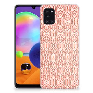 Samsung Galaxy A31 TPU bumper Pattern Orange