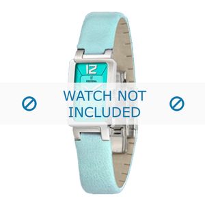 Horlogeband Festina F16218-3 Leder Turquoise 9mm