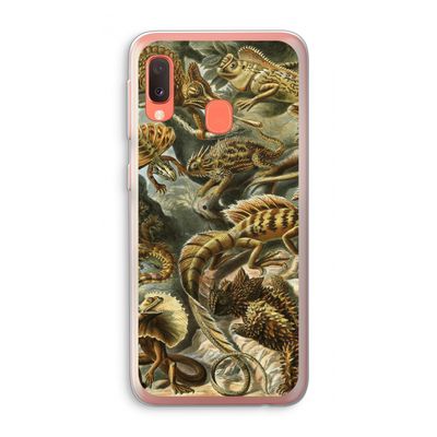 Haeckel Lacertilia: Samsung Galaxy A20e Transparant Hoesje