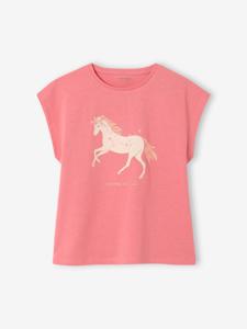 Meisjesshirt met dierenmotief aardbei