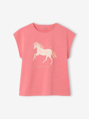 Meisjesshirt met dierenmotief aardbei