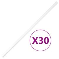 VidaXL Kabelgoten met klemmen ø20 mm 30 m pvc VidaXL Kabelgoten met klemmen ø20 mm 30 m pvc