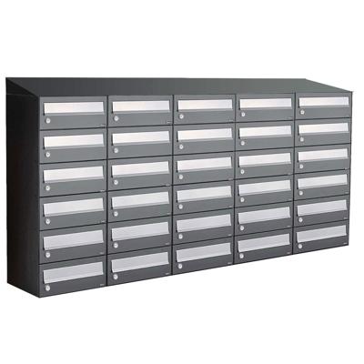 Allux Hive Set 5-Breed, 6-Hoog Met Dak Antraciet - 40030065_5x6d