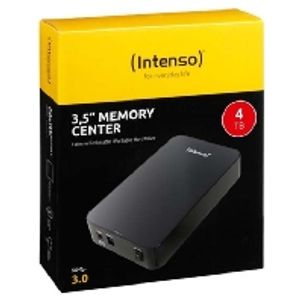 Intenso 3.5" Memory Center 4TB externe harde schijf 4000 GB Zwart