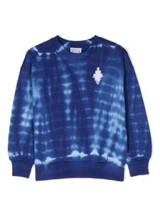 Marcelo Burlon County Of Milan Kids sweat Soundwaves oversize - Bleu