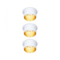 Paulmann 93381 PAULMANN LED-inbouwlamp LED LED vast ingebouwd 19.5 W Wit (mat), Goud - thumbnail